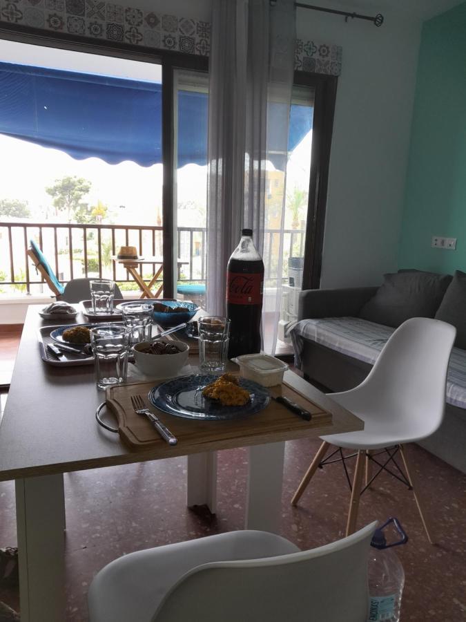 Apartamento Vista Al Mar Piscina Playa 3 Min Aguadulce  Exterior foto
